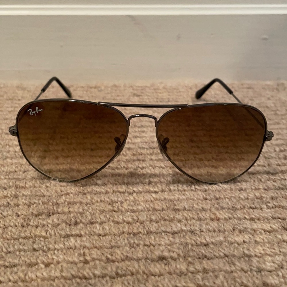 Ray Ban Aviators (with protective case)
